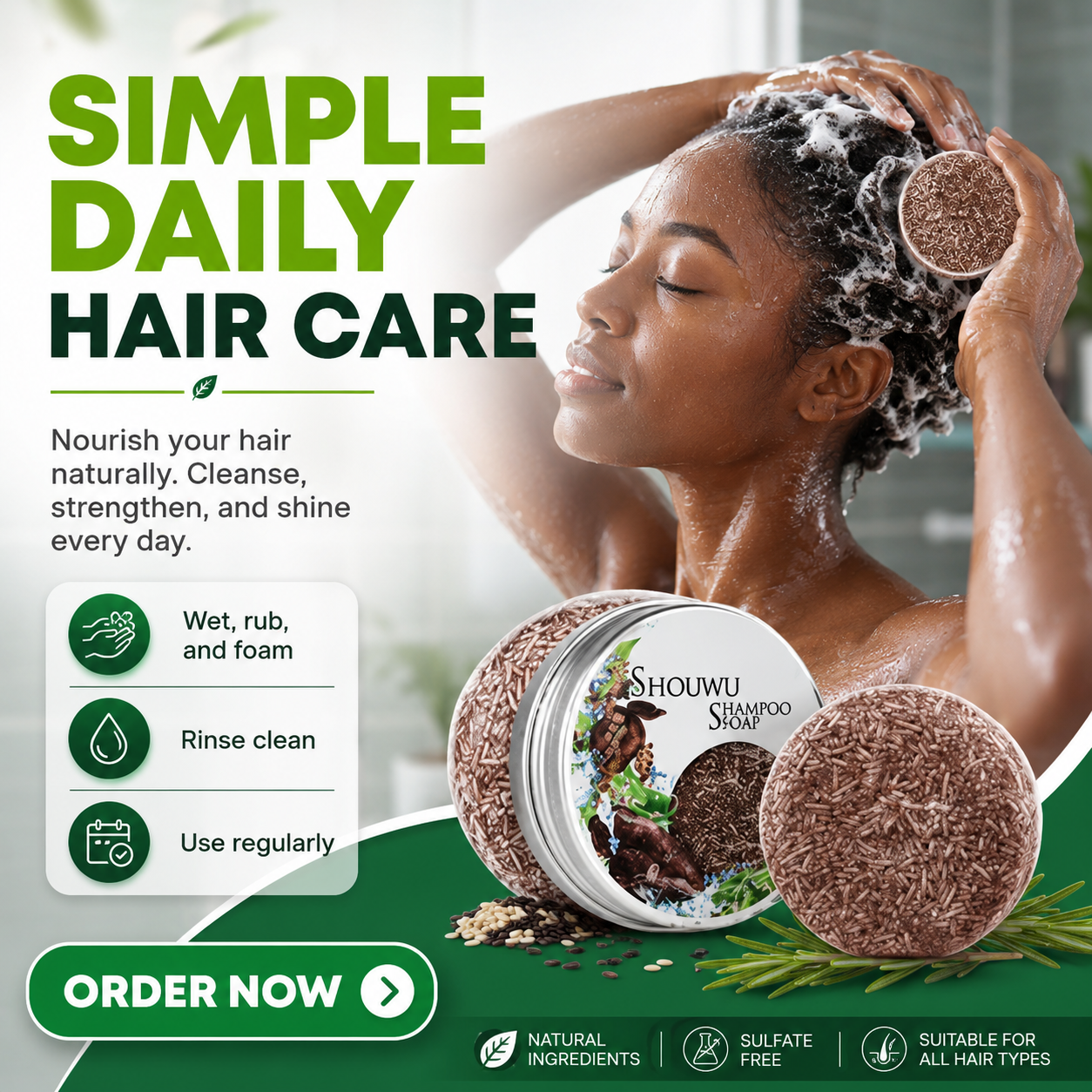 Hair Shampoo Soap Original